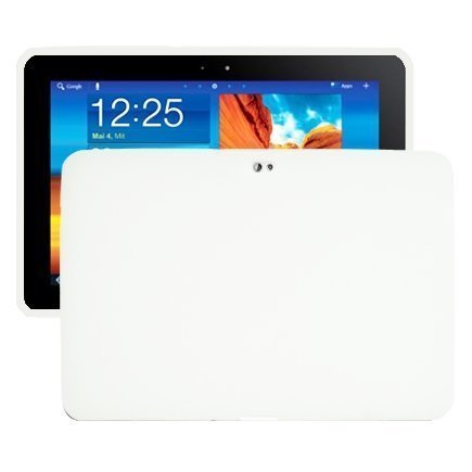 Soft Shell Valkoinen Samsung Galaxy Tab 10.1 Silikonikuori