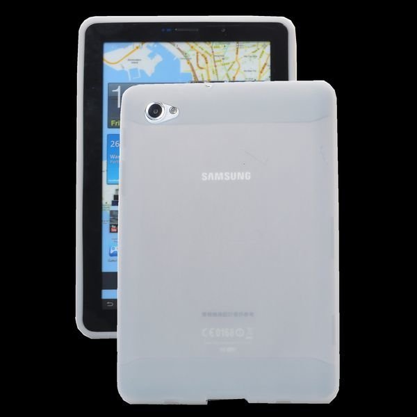 Soft Shell Valkoinen Samsung Galaxy Tab 7.7 Silikonikuori