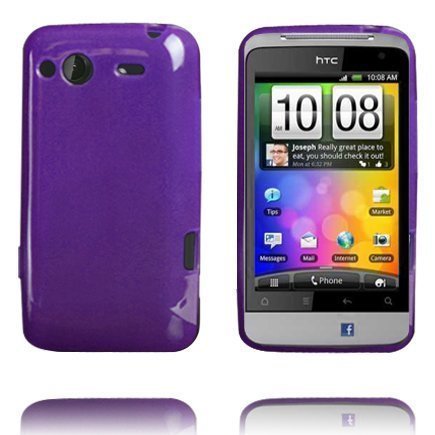 Soft Shell Violetti Htc Salsa Silikonikuori