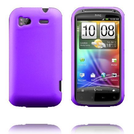 Soft Shell Violetti Htc Sensation Silikonikuori