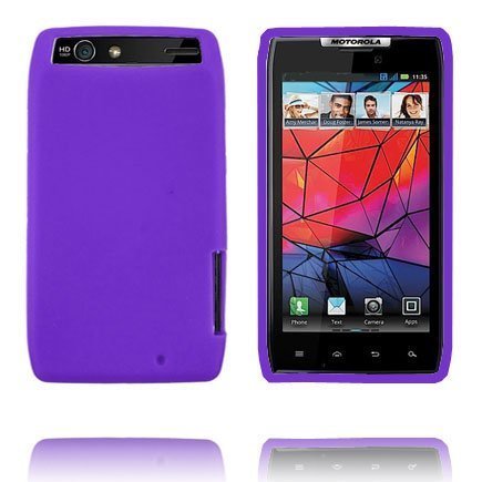 Soft Shell Violetti Motorola Razr Silikonikuori