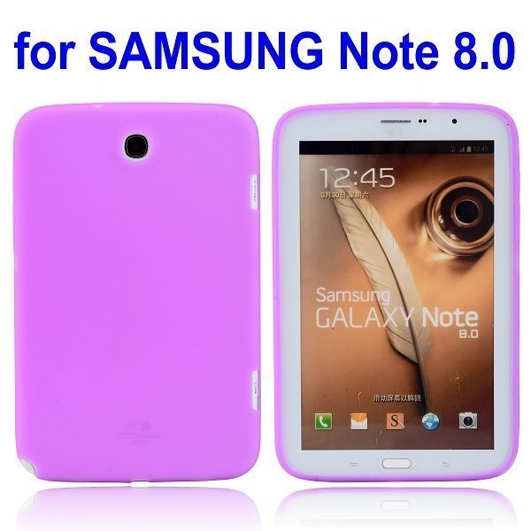 Soft Shell Violetti Samsung Galaxy Note 8.0 Suojakotelo