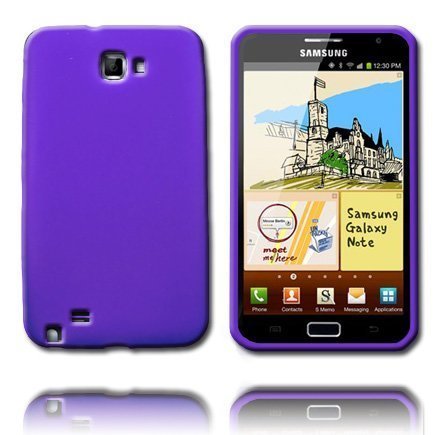 Soft Shell Violetti Samsung Galaxy Note Silikonikuori