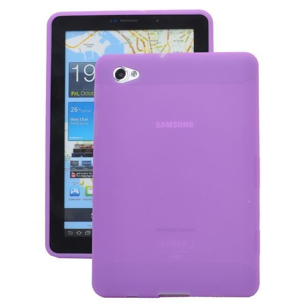Soft Shell Violetti Samsung Galaxy Tab 7.7 Silikonikuori