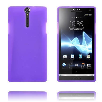 Soft Shell Violetti Sony Xperia S Silikonikuori