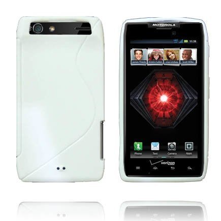 Solid S-Line Valkoinen Motorola Droid Razr Maxx Suojakuori