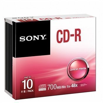 Sony CD-R 48X Slim 700MB