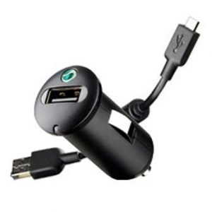 Sony Ericsson 12V MicroUSB CarCharger AN401 EOL