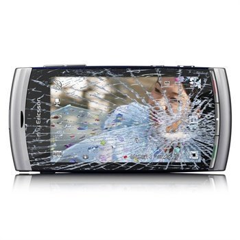 Sony Ericsson Vivaz Näytön Lasin ja Kosketusnäytön Korjaus