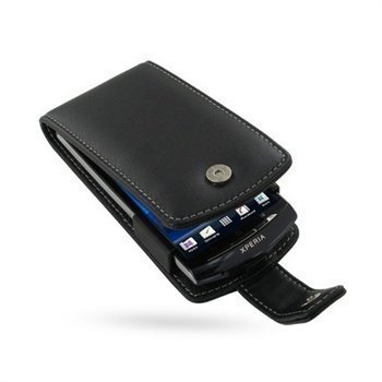 Sony Ericsson XPERIA Neo PDair Leather Case Black