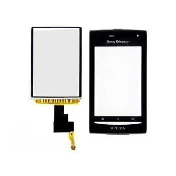 Sony Ericsson XPERIA X8 Front Cover Black