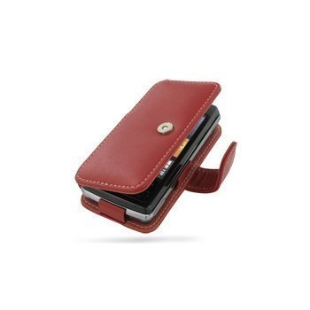 Sony Ericsson Xperia X1 PDair Leather Case 3RSEX1B41 Punainen