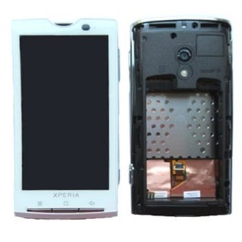 Sony Ericsson Xperia X10 Front Cover & LCD Display White