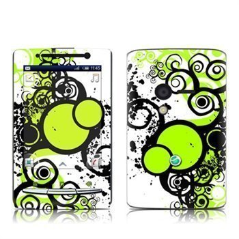 Sony Ericsson Xperia X10 mini Simply Green Skin