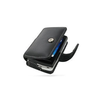 Sony Ericsson Xperia X10 mini pro PDair Leather Case 3BSEPOB41 Musta