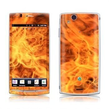 Sony Ericsson Xperia X12 Arc Combustion Skin
