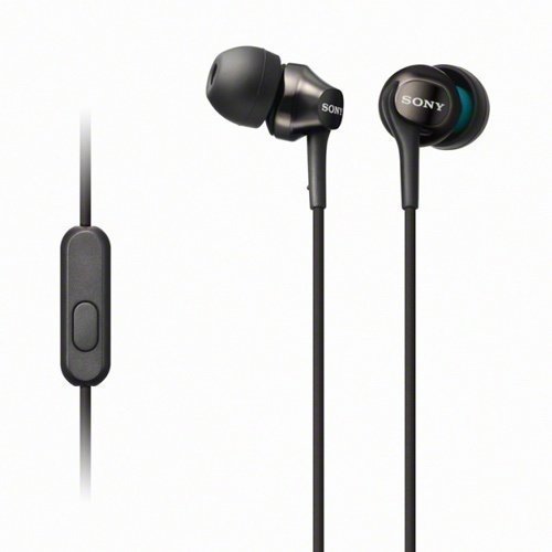 Sony MDR-EX100AP In-Ear with Mic1 Black