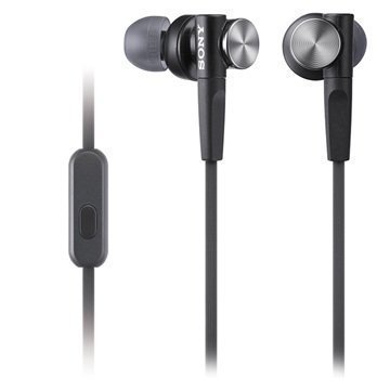 Sony MDR-XB50AP Extra Bass In-Ear Nappikuulokkeet Musta