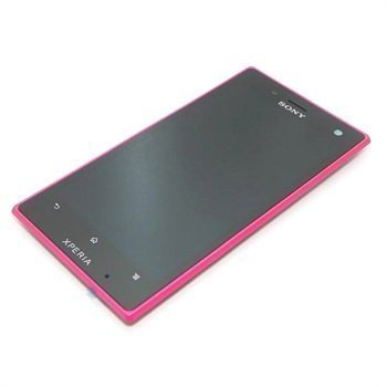 Sony Xperia Acro S Front Cover & LCD Display Pink