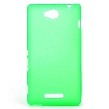 Sony Xperia C Flex TPU Case Green
