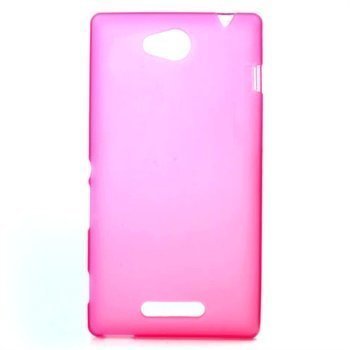 Sony Xperia C Flex TPU Case Hot Pink
