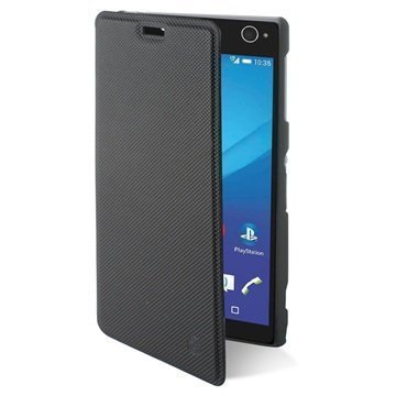 Sony Xperia C4 Xperia C4 Dual Ksix Jalustallinen Läppäkotelo Musta