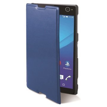 Sony Xperia C4 Xperia C4 Dual Ksix Jalustallinen Läppäkotelo Sininen