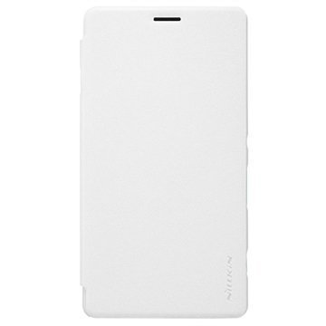 Sony Xperia C4 Xperia C4 Dual Nillkin Sparkle Smart Avattava Kotelo Valkoinen