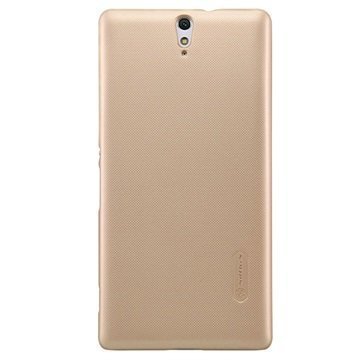 Sony Xperia C5 Ultra C5 Ultra Dual Nillkin Super Frosted Suojakotelo Kultainen