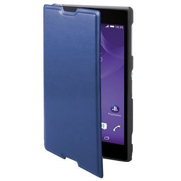 Sony Xperia E3 Xperia E3 Dual Ksix Avattava Nahkakotelo Sininen