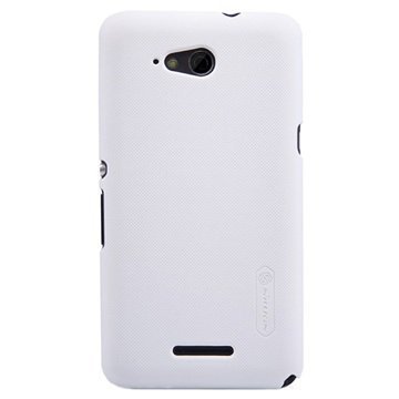 Sony Xperia E4g E4g Dual Nillkin Super Frosted Shield Suojakuori Valkoinen