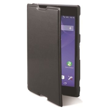 Sony Xperia E4g Xperia E4g Dual Ksix Folio Kotelo Musta