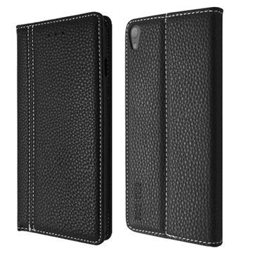 Sony Xperia E5 Star-Case Classic Soft Book Case Black