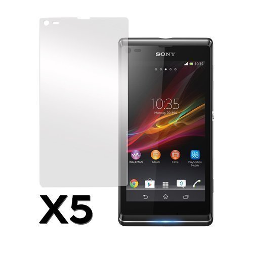 Sony Xperia L Näytön Suojakalvo 5 Kpl
