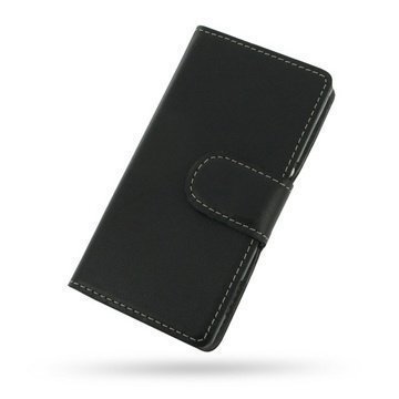 Sony Xperia M PDair Leather Case P3BSYXPB41d Musta
