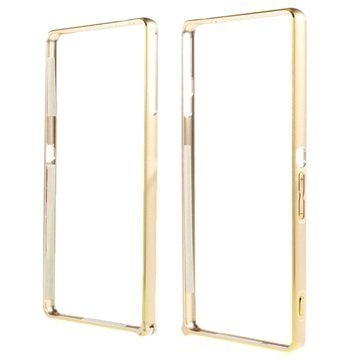 Sony Xperia M4 Aqua M4 Aqua Dual Metallipuskuri Kultainen