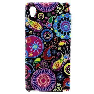 Sony Xperia M4 Aqua M4 Aqua Dual TPU Suojakuori Paisleyn Kuvio