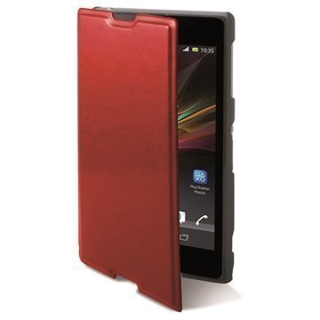 Sony Xperia M4 Aqua Xperia M4 Aqua Dual Ksix Folio Kotelo Punainen