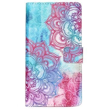 Sony Xperia M4 Aqua Xperia M4 Aqua Dual Lompakkokotelo Mandala