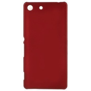 Sony Xperia M5 Xperia M5 Dual Kova Kumipinnoitettu Suojakuori Punainen