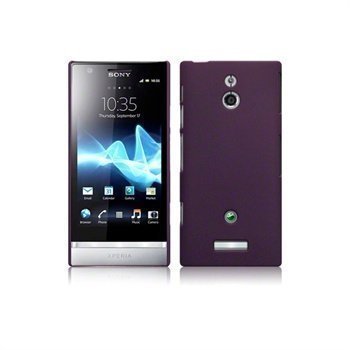 Sony Xperia P Frosted Suojakuori Purppura