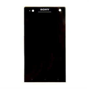 Sony Xperia S Front Cover & LCD Display White