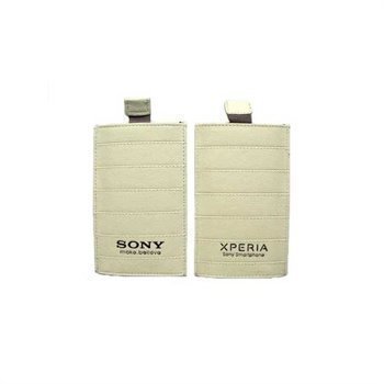 Sony Xperia S Leather Case White