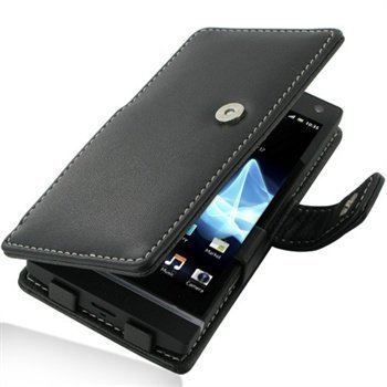 Sony Xperia S PDair Leather Case 3BSYXSB41 Musta