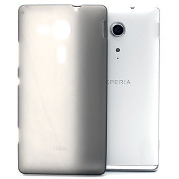 Sony Xperia SP Flex TPU Kotelo Harmaa