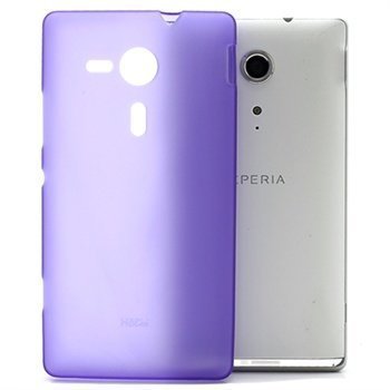 Sony Xperia SP Flex TPU Kotelo Violetti