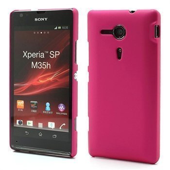 Sony Xperia SP Kuminen Suojakotelo Kuuma Pinkki