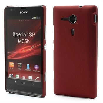 Sony Xperia SP Kuminen Suojakotelo Punainen