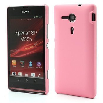 Sony Xperia SP Kuminen Suojakotelo Vaaleanpunainen