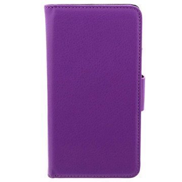 Sony Xperia SP Wallet Nahkakotelo Violetti